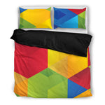 COOL MULTICOLOR BEDDING SET 3 Pcs