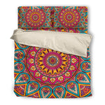 Multicolor Mandala Bedding Set 3 Pcs