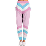 Trans Flag Premium Fashion Women Joggers