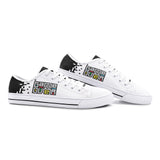 Unisex Game Over Pixel Low Top Shoes