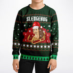 Sledgehog Unisex Kids Fashion Christmas Sweatshirt