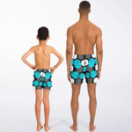 "Hexagonal Joy" Father & Son Swim Trunks