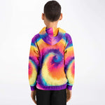 Rainbow Tie Dye Kids Hoodie