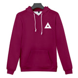 Squid Game - Triangle Symbol Type Round Collar Red Hoodie For Men