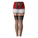 Naughty Santa Women Premium Leggings