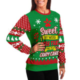 Sweet But Twisted Funny Unisex Ugly Christmas Sweater