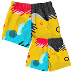 "Color Movement" Father & Son Swim Trunks