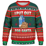 I Put Out For Santa Unisex Kids Christmas Sweatshirt