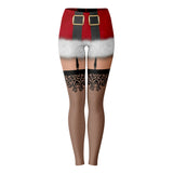 Naughty Santa Women Premium Leggings