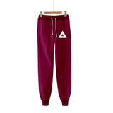 Squid Game - Triangle Symbol Type Pocket Red Unisex Sweatpants