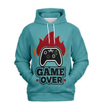 Gamer Xbox Controller Unisex Blue Premium Hoodie