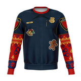 Police Navidad Unisex Ugly Christmas Sweater