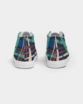 Weave Pattern Kids Hightop Shoes