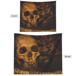 Human Skull - Backdrop Wall Tapestry