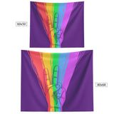 Pride Peace Sign - Backdrop Wall Tapestry