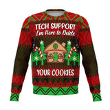 Tech Support Funny Ugly Christmas Sweater