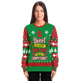 Sweet But Twisted Funny Unisex Ugly Christmas Sweater