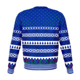 Freeze! Cop, Police Funny Unisex Ugly Christmas Sweater