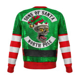 Sons Of Santa North Pole Biker Ugly Sweater