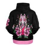 Kitsune With Sword Women Premium Hoodie