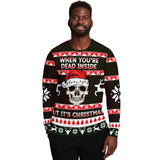When You're Dead Inside But It's Christmas | Ugly Christmas Sweater