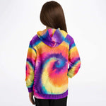 Rainbow Tie Dye Kids Hoodie