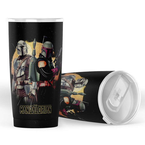 Star Wars The Mandalorian & Boba Fett Team 20 OZ Full Size Tumbler