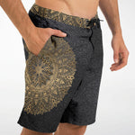 Golden Mandala Board Shorts