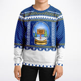 North Pole Unisex Kids Fashion Christmas Sweatshirt