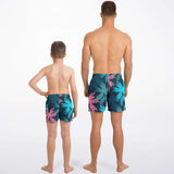 "Palm Trees" Father & Son Swim Trunks