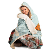 Koi Fish Hooded Blanket