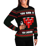 You Sink It You Drink It | Unisex Ugly Christmas Sweater