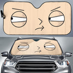 Stewie Griffin Eyes Car Sunshade