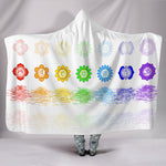 Spiritual Seven Chakras Unisex Hooded Blanket