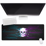 Glitch Skull Anti Slip Mouse Mat