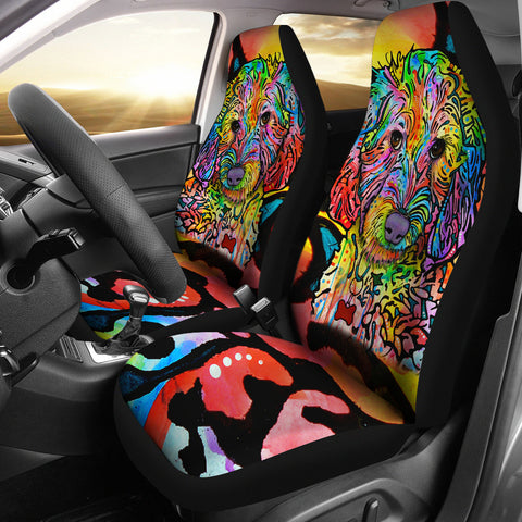 Labradoodle Car Seat Covers Set Of 2