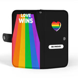 Love Wins Universal Fit Wallet Phone Case