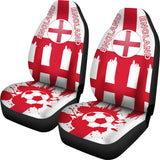 SEND US VICTORIOUS - England Car Seat Covers Set Of 2