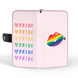 Pride Lips Universal Fit Wallet Phone Case