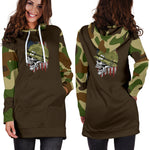 American Skull Soldier Women's Hooded Dress