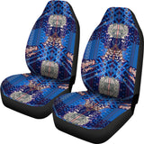 Boho Ethnic Abstract Art Car Seat Covers Set Of 2