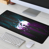 Glitch Skull Anti Slip Mouse Mat