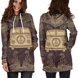 Hippie Bus Women's Hooded Dress