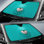 Funny Cartoon Eye Car Sunshade