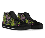 Zombies Cartoon Unisex High Top Shoes