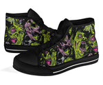 Zombies Cartoon Unisex High Top Shoes