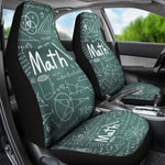 Math Seat Cover Set Of 2