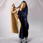 Boho Sun and Moon Hooded Blanket