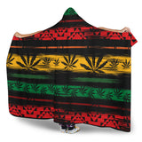 Jamaica Rasta Hooded Blanket