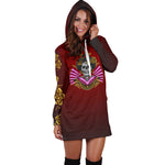 Skull Geisha Women's Hooded Dress